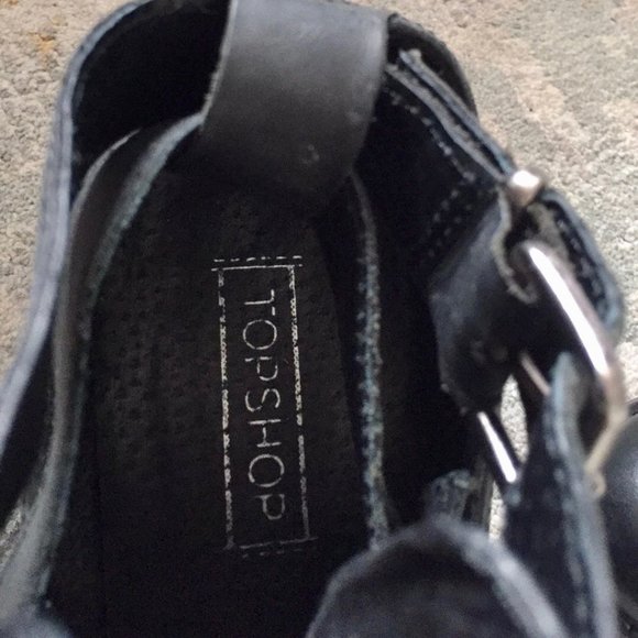 Topshop Cut Out Western Boots 7 /37 - Picture 5 of 8